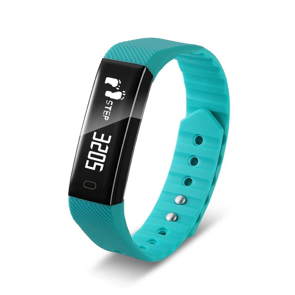 

2019 Best Selling Heart Rate Fitness Tracker Smart Watch f3 Sports Smart Bracelet ID115, Black/green/pink/red/blue