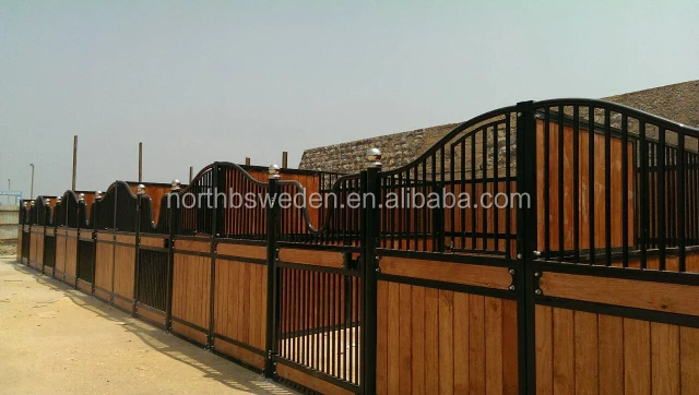 
beautiful horse stall panels 