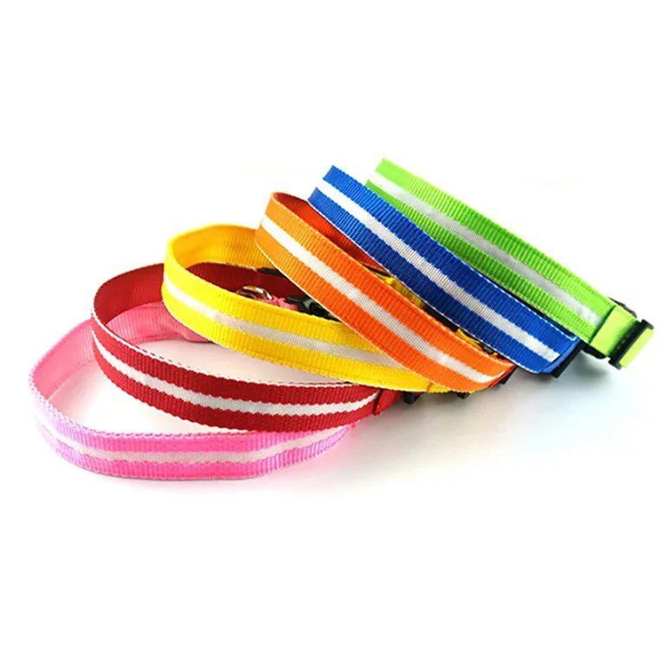 

Led Dog Collar,USB Rechargeable Flashing Usb Rechargeable Reflective Christmas Light Up Led Pet Dog Collar