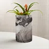 Longyu Vase by DIY fragrance pro with simple printed glass candlestick