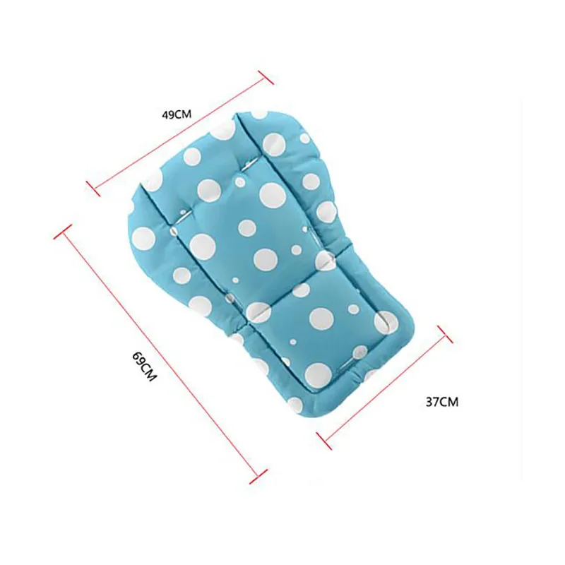2016 hot Liner Car Seat Pad Pram Cushion Chair BB Rainbow Baby Kids COTTON comfortable Stroller
