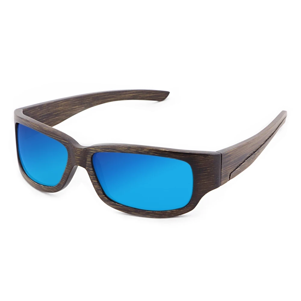 

With Lenses Custom Logo Colorful Sun Glasses Bamboo Wooden Polarized Floating Sports Sunglasses