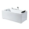 1 Person Acrylic Glass Skirt Hydromassage Hot Bathtub White Whirl Massage Hot Bathtub Freestanding Massage Hot Bathtub For Sale