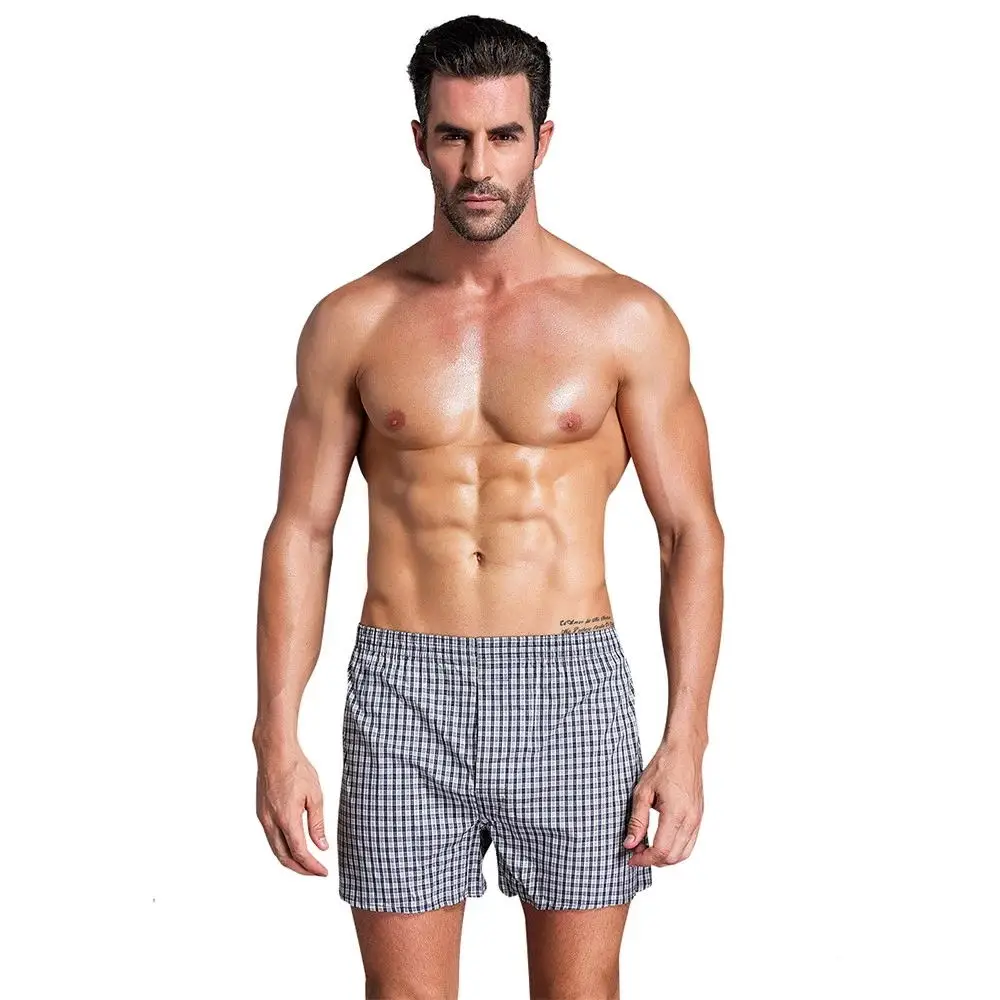 Men's Exposed Waistband Woven Fashion Boxers Buy Transparent Boxer