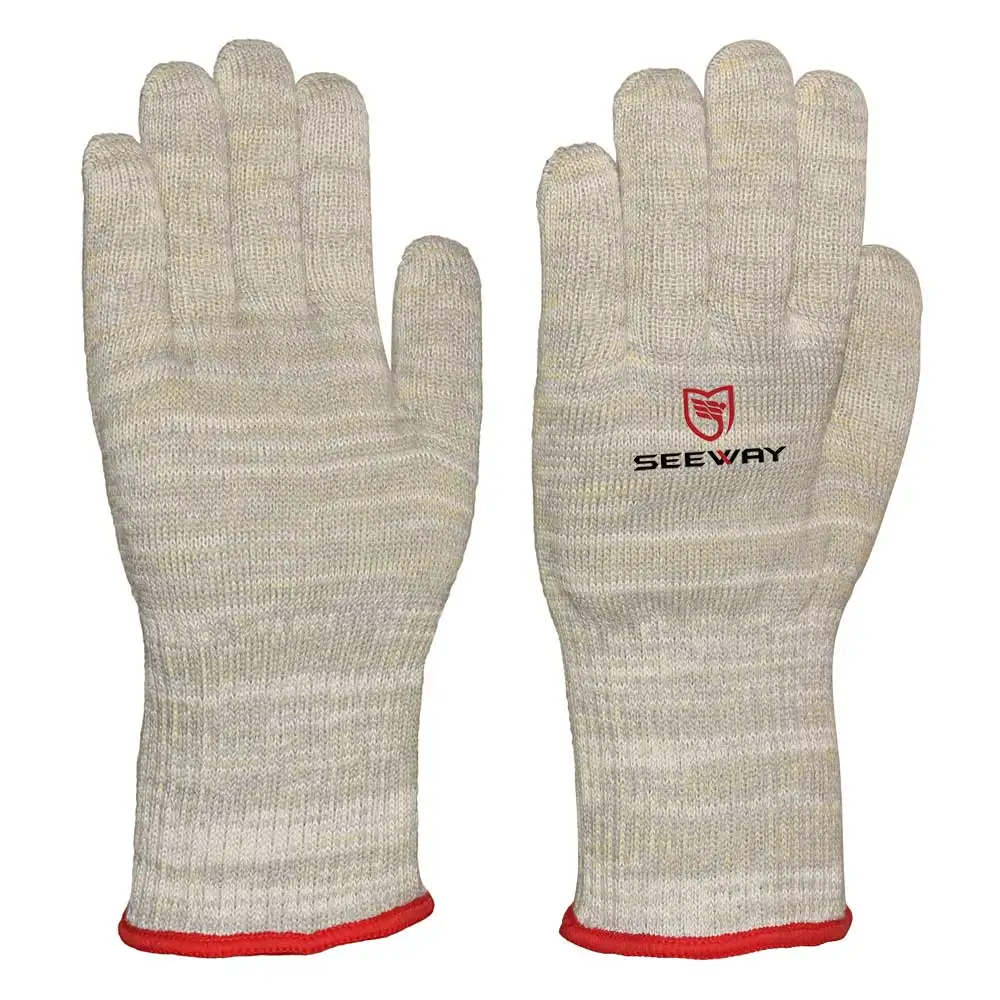 Seeway Aramid And Carbon Fiber Blend Esd Heat Resistant Gloves Buy