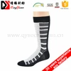 Unisex custom patterned winter socks wholesale polshiny seamless compression funny piano key pattern socks