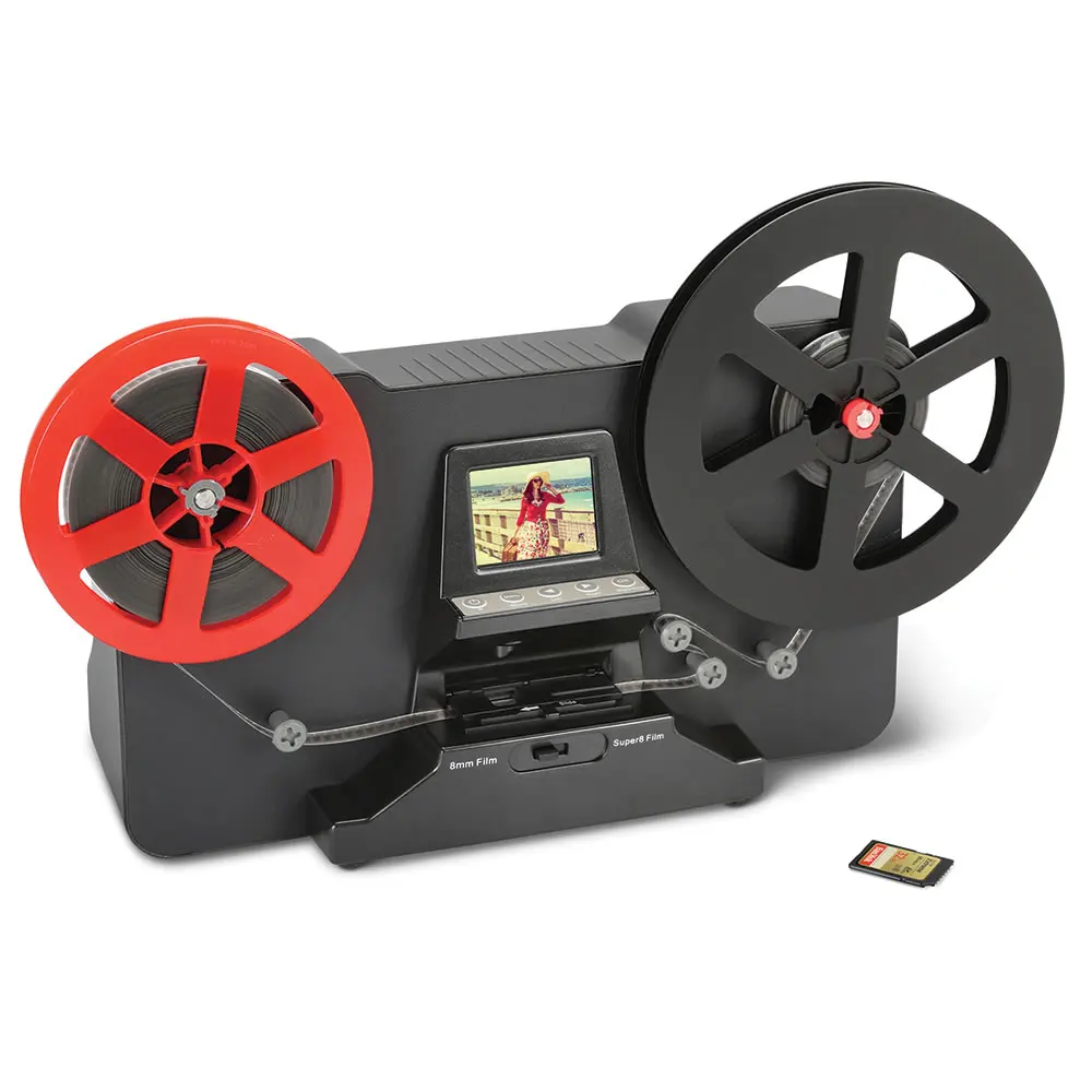 

Winait Image Reflecta Super 8 to Digital Video Converter Factory Price 3.53 MP Sensor 2.4" Color Screen, Black or gray