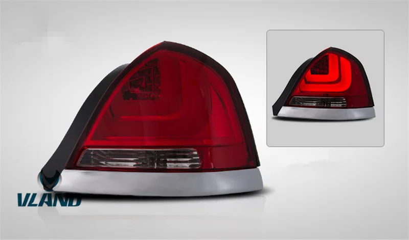 VLAND factory for Car Tail lamp for VICTORIA LED Taillight 1998 1999 2000 2001 2003 2006 2008 2009 2011 for VICTORIA Tail lamp