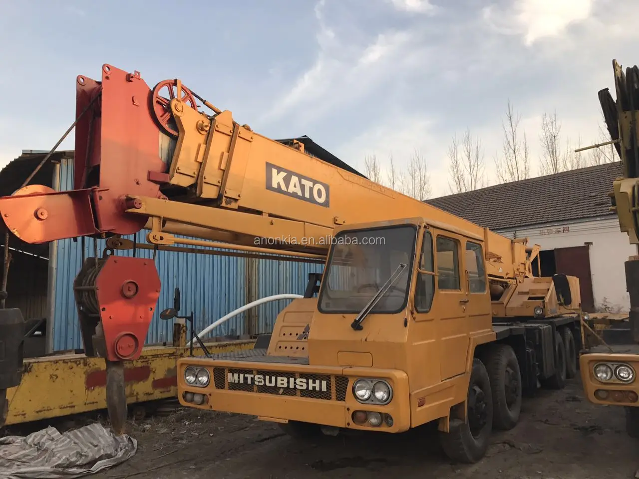 kato 12t nk120e used truck crane,used japan made crane buy use