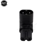 Figure 8 IEC 320 IEC320 iec C7 to C8 90 Degree Left & Right Angled AC Power Adapter Male Female Extension connector
