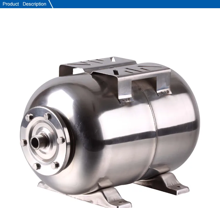 Stainless Steel Horizontal Bladder Expansion Tank Buy Expansion Tank