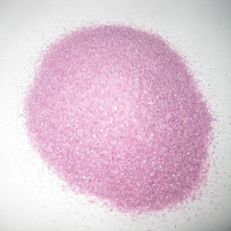 Hạt corundum crom màu hồng dùng cho dụng cụ mài mòn -3-