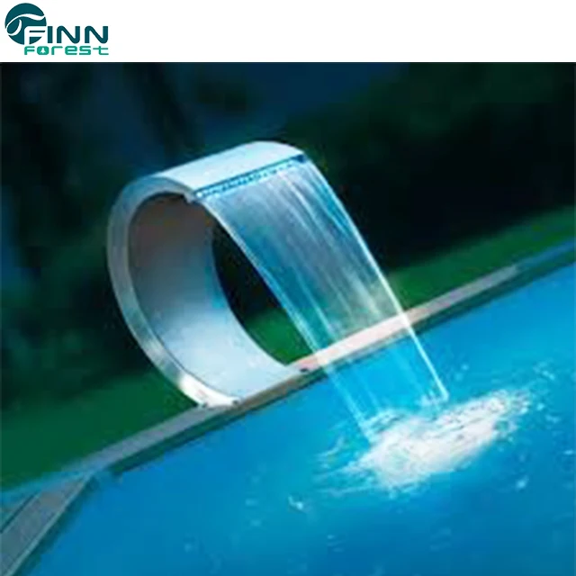 
Outdoor Swimming Pool And Garden Stainless Steel Pool Shower Spa Waterfall 