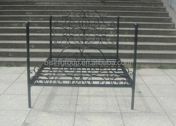 Bisini Luxus Eisen Schlafzimmermöbel/hochwertige Prinzessin Bett Krone