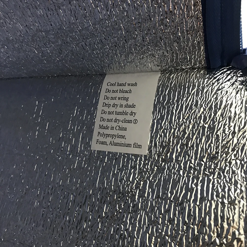 
Waterproof Custom logo Insulated Non Woven aluminum foil Tote Cooler Bag for food 