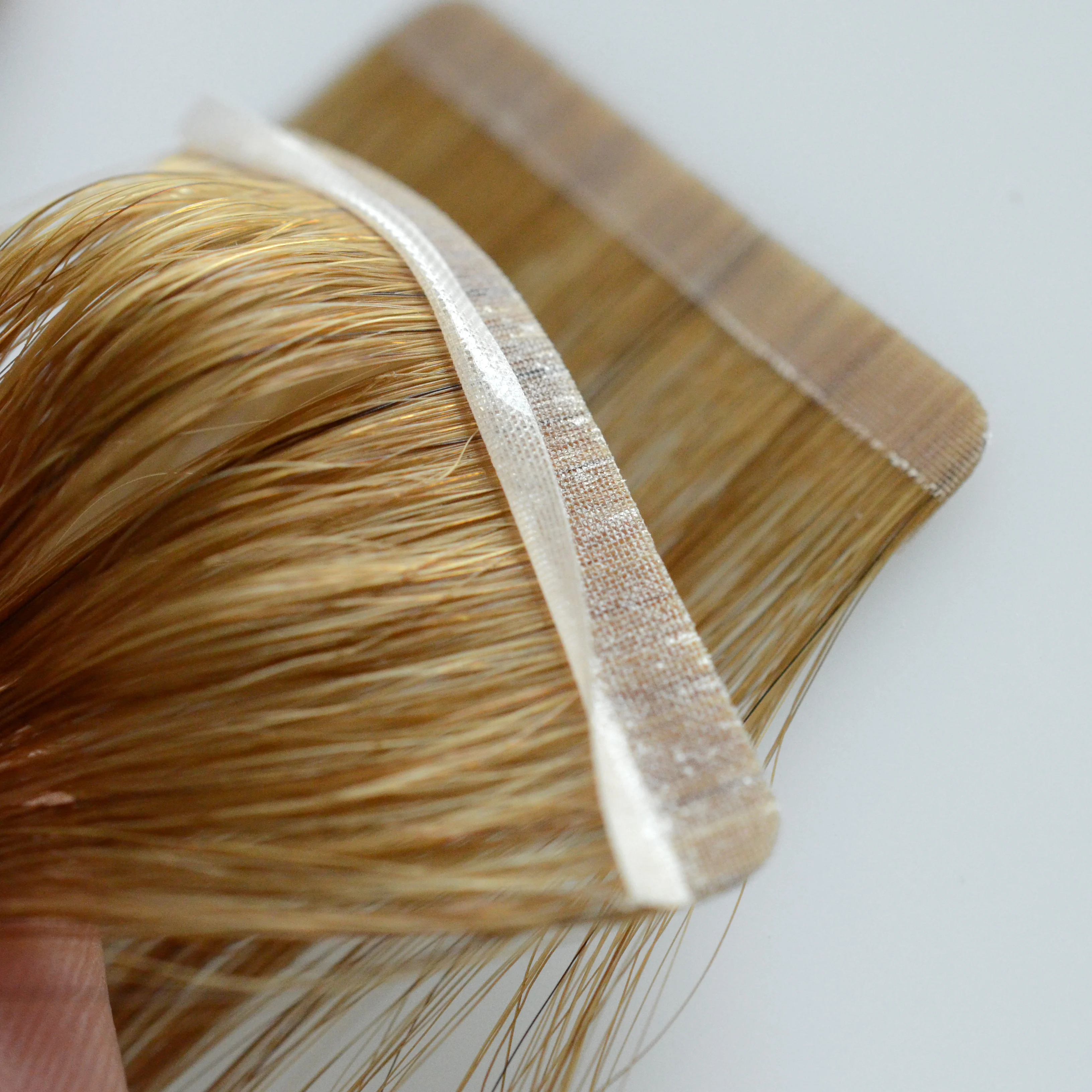 

Hoho hair 14 inch brown double drawn tape hair extensions