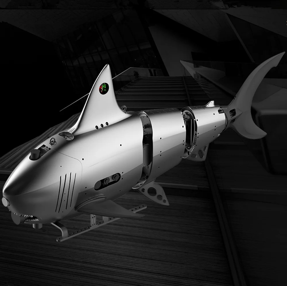 

High-speed, low-noise marine bionic underwater robot, underwater detection robot fish