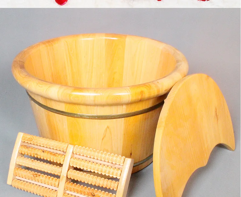 Wooden Foot Massage Bath Bucket Wood Foot Bath Barrel Buy Wood Foot