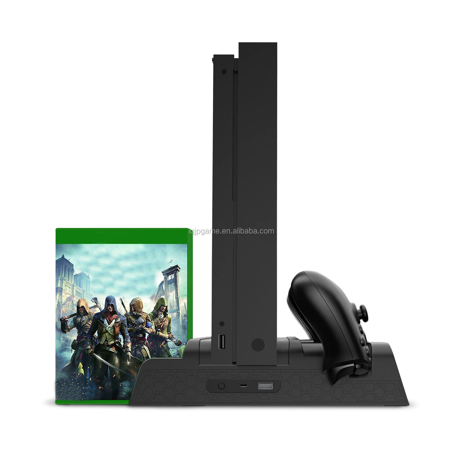 For XBOX One Battery Charging Dock Vertical Stand Cooling Fan Controller Charger for XBOX One/S/X Console & Controllers
