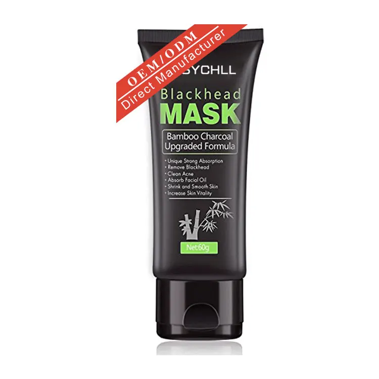

OEM Best Natural Purifying Blackhead Remover Black Peel off Charcoal Facial Mask