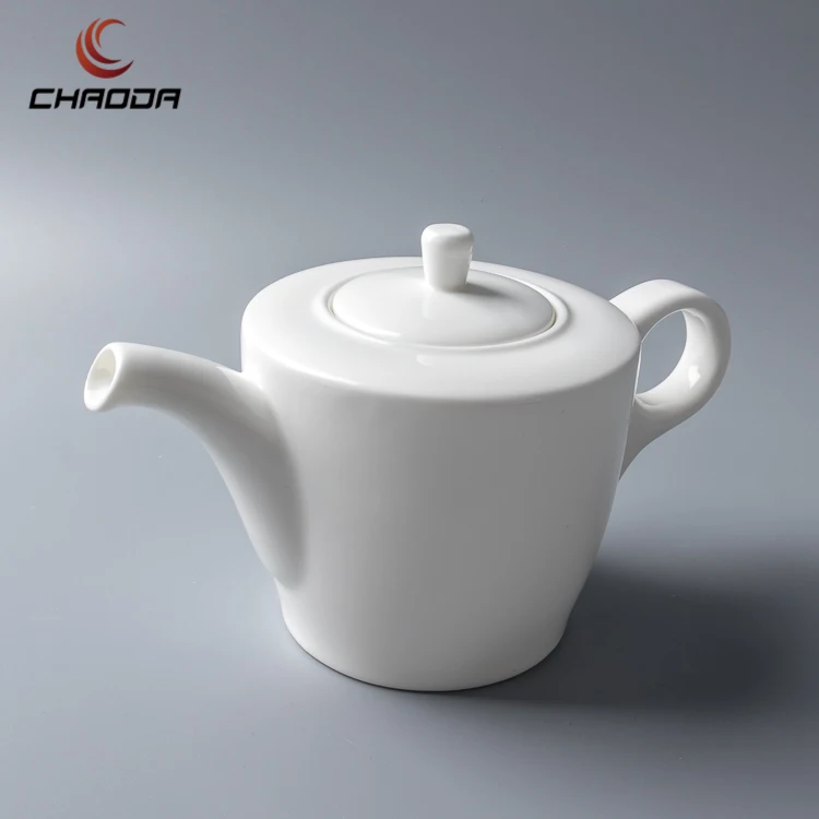 600ml Cheap Price Small Porcelain Tea Pot Sets Ceramic Water White Tea