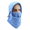 Wholesale Thick Fleece Windproof Ski Mask Cold Weather Face Mask Balaclava Thermal Hood