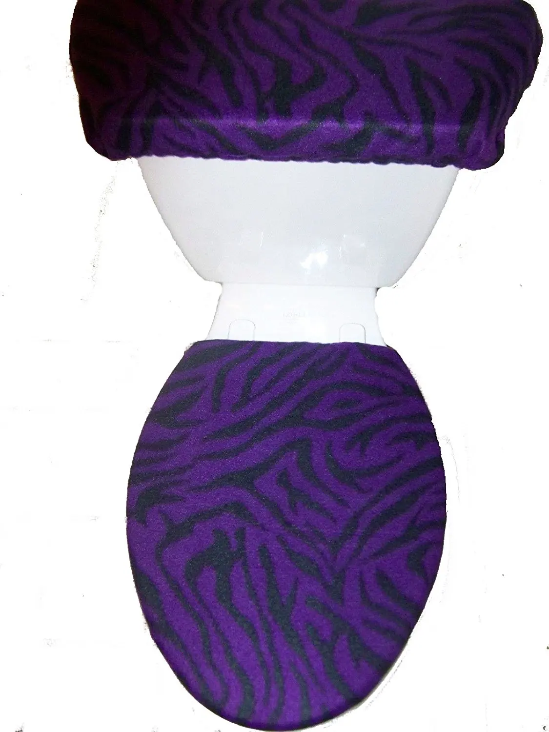 zebra print toilet seat