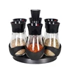 Stylish kitchen seasoning glass storage bottle set of 7