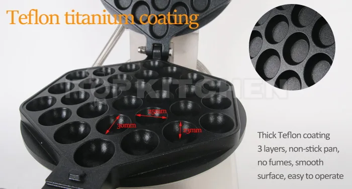 HOTSALE Professional Commercial HongKong Electric Egg Bubble Waffle Maker Machine With Factory Price