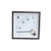 96 mm square shape pointer type panel current meter moving iron ammeter