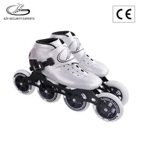 

powerslide Carbon fiber Racing roller shoes 4 110mm 125mm wheels inline speed skates