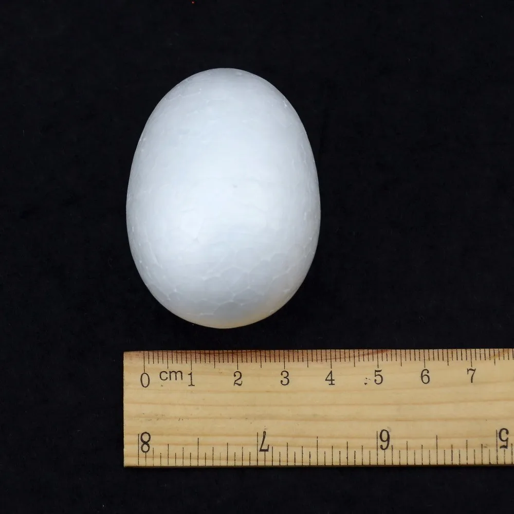 Wholesale 13cm Oval Shaped Styrofoam Foam Egg For Diy Craft Easter Eggs