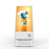 49" vertical support 3g media advertising equipment player digital whiteboard with face recognition system