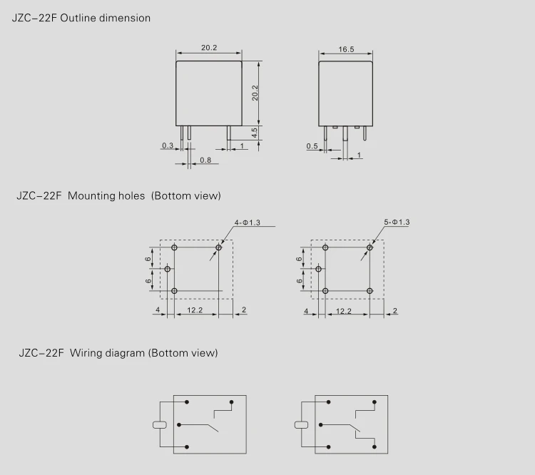 Схема реле yl303h s 12vdc 1h