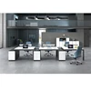 Frank Tech commercial ergonomic office furniture computer office staff desk office partitions for 6 people