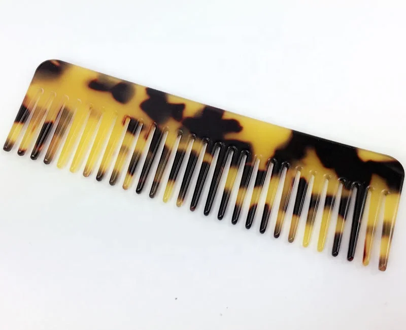 
I.mee Simpleness cellulose hair comb cellulose acetate hair accessories plastic hair combs 