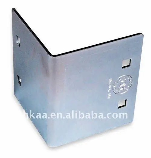 Stamping Steel Decorative Bed Frame Corner Bracket Fittings Metal