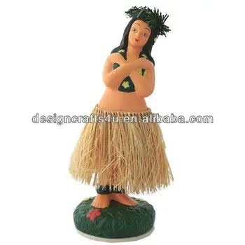 vintage hula doll