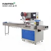 Plastic Pillow Pack Bag Horizontal Flow Snack Food Wrapper Packaging Equipment Automatic Biscuit Wrapping Machine