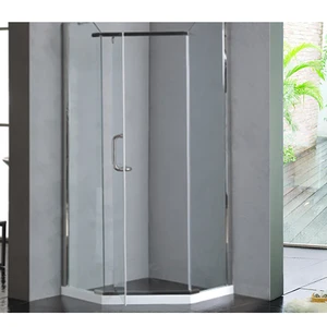 Constar Champagne Glass Bathtub Showers Enclosure