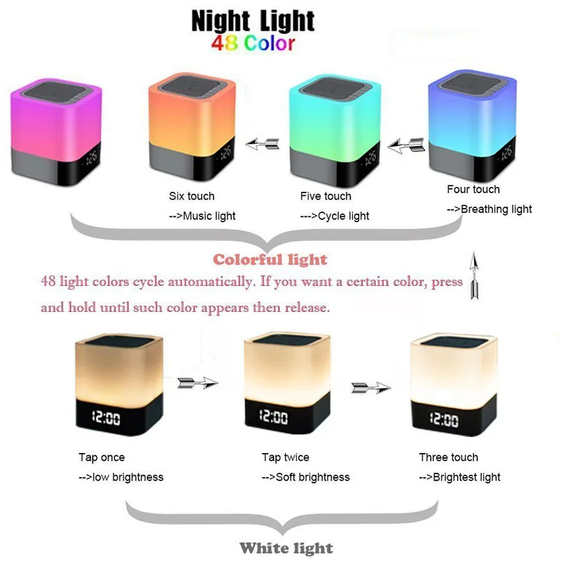 Lamp Best Compact Portable Bt Speaker With Bass Box - ANKUX.COM