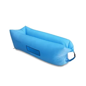 Outdoor Camping sleeping air bag inflatable banana for outdoor