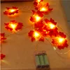 Hot sell Led Maple Leaf String Light Harvest Decorative Light
