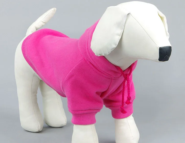 Wholesale Plain Soft Blank Dog Hoodies Clothes Sweatshirt Buy