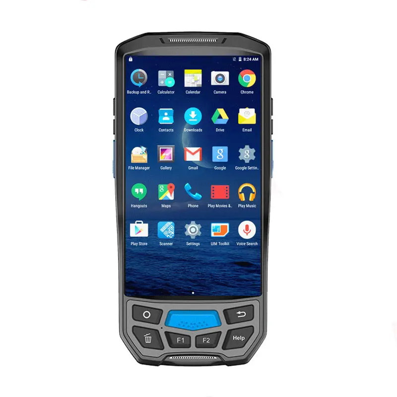 

CARIBE 4G LTE Rugged Industrial PDA Android Handheld 1D 2D Honeywell Barcode Scanner with UHF RFID Reader