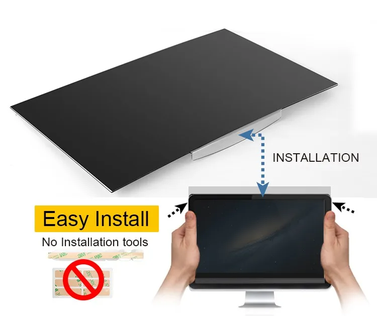 Computer Screen Protector To Protect Eyes Acrylic Sheet Led Tv Screen