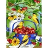 Birds pick cherries round or square drill diamond embroidery kits home decoration gift DIY full diamond painting