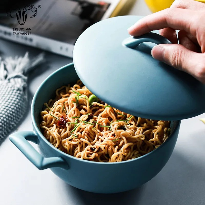 Ceramic Noodle Bowl With Lid And Handle Buy Ramen Noodle Bowl,Ceramic