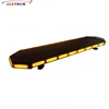 360 degree black aluminum high intensity slim LED strobe warning light bar for emergency vehicle