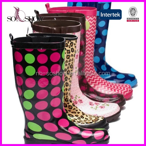 Custom Cheap Wholesale Rain Boots Women,Rubber Rain Boot - Buy ...